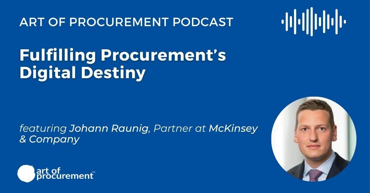 Fulfilling Procurement’s Digital Destiny