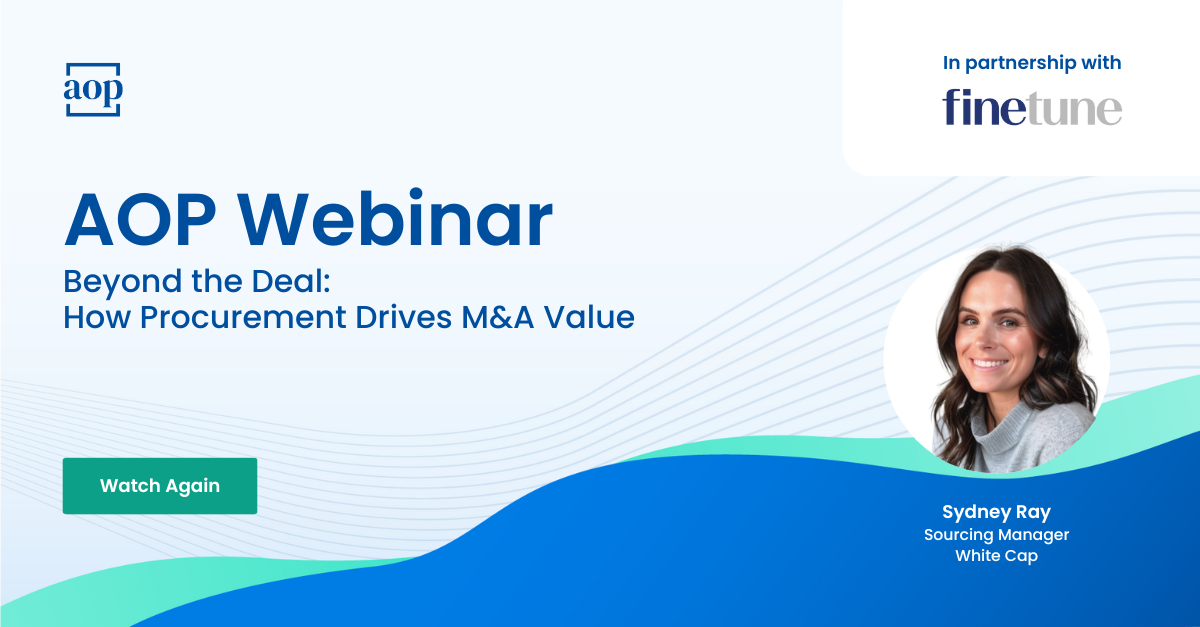 AOP Webinar Fine Tune March 18, 25 - Watch Again