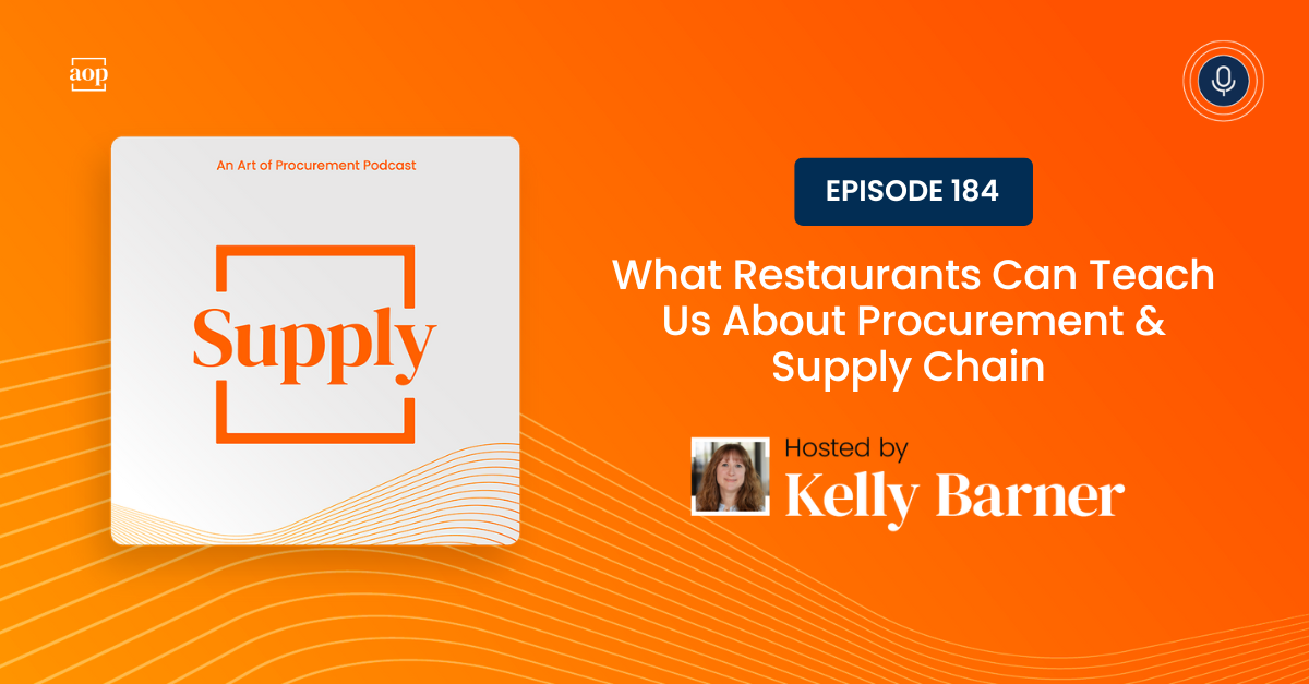 What Restaurants Can Teach Us About Procurement & Supply Chain