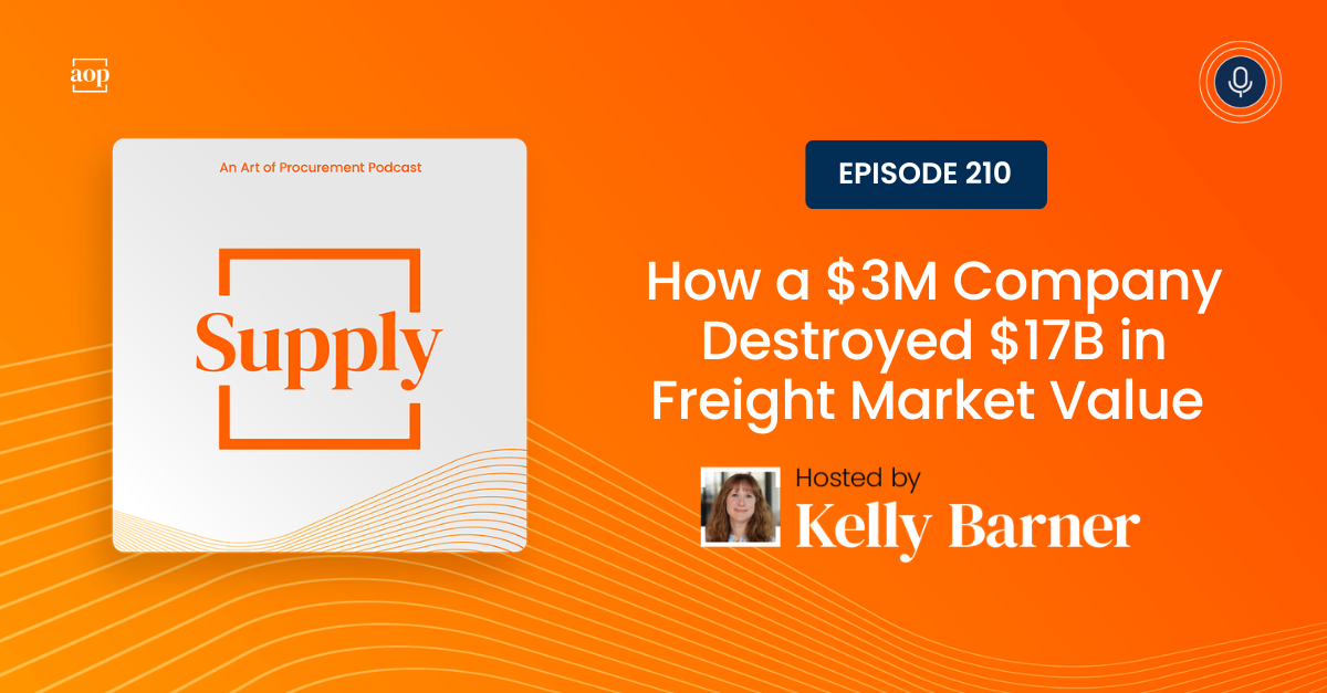 How a $3M Company Destroyed $17B in Freight Market Value