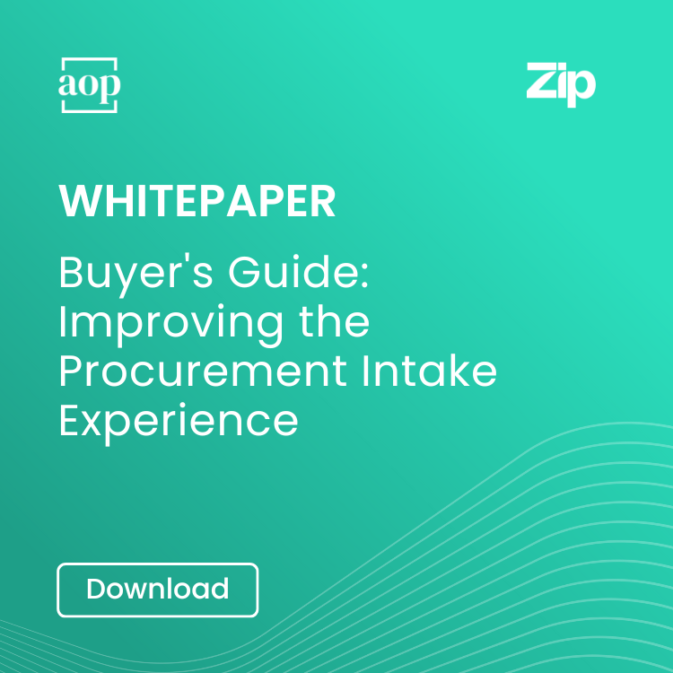 Buyers Guide Improving the Procurement Intake Experience